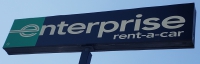 Enterprise rent-a-car sign